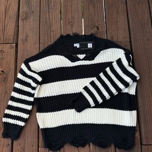 striped sweater